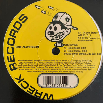 Smif-N-Wessun “Wrekonize” / “Sound Bwoy Bureill” 6 Track 12inch Vinyl