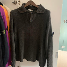 Load image into Gallery viewer, Vintage Stone Island late 90’s button top wool sweater near mint condition size XL made in Italy