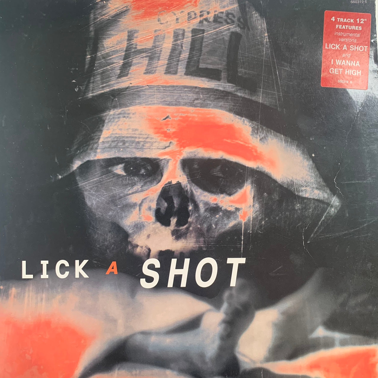 Cypress Hill “Lick A Shot” / “Scooby Doo” / “I Wanna Get High” 4 Track 12inch Vinyl