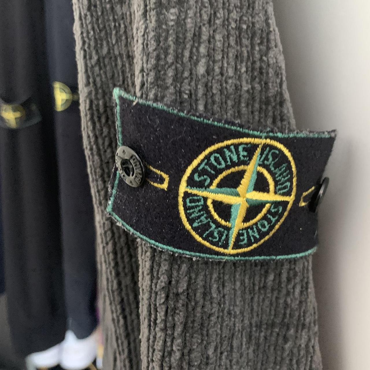 Vintage Stone Island late 90’s button top wool sweater near mint condition size XL made in Italy