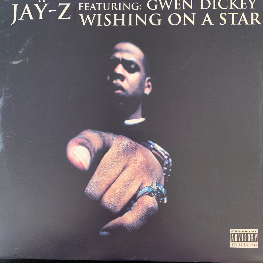 Jay-Z Feat Gwen Dickey “Wishing On A Star” 5 Version 12inch Vinyl