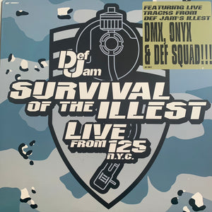 Def Jam Survival Of The Fittest Feat DMX, Method Man, Eric Sermon and Onyx 8 Track 12inch Vinyl