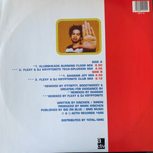 Load image into Gallery viewer, MK “Burning” 4 Version 12inch Vinyl Featuring mixes by Sharam and Klubheads