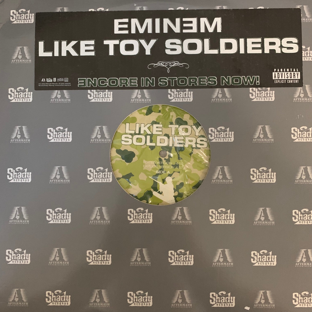 Eminem “Like Toy Soldiers” 4 Track 12inch Vinyl