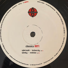 Load image into Gallery viewer, Plus 8 Classics Feat Cybersonik “Technarchy” , Speedy J “Evolution” 2 Track 12inch Vinyl
