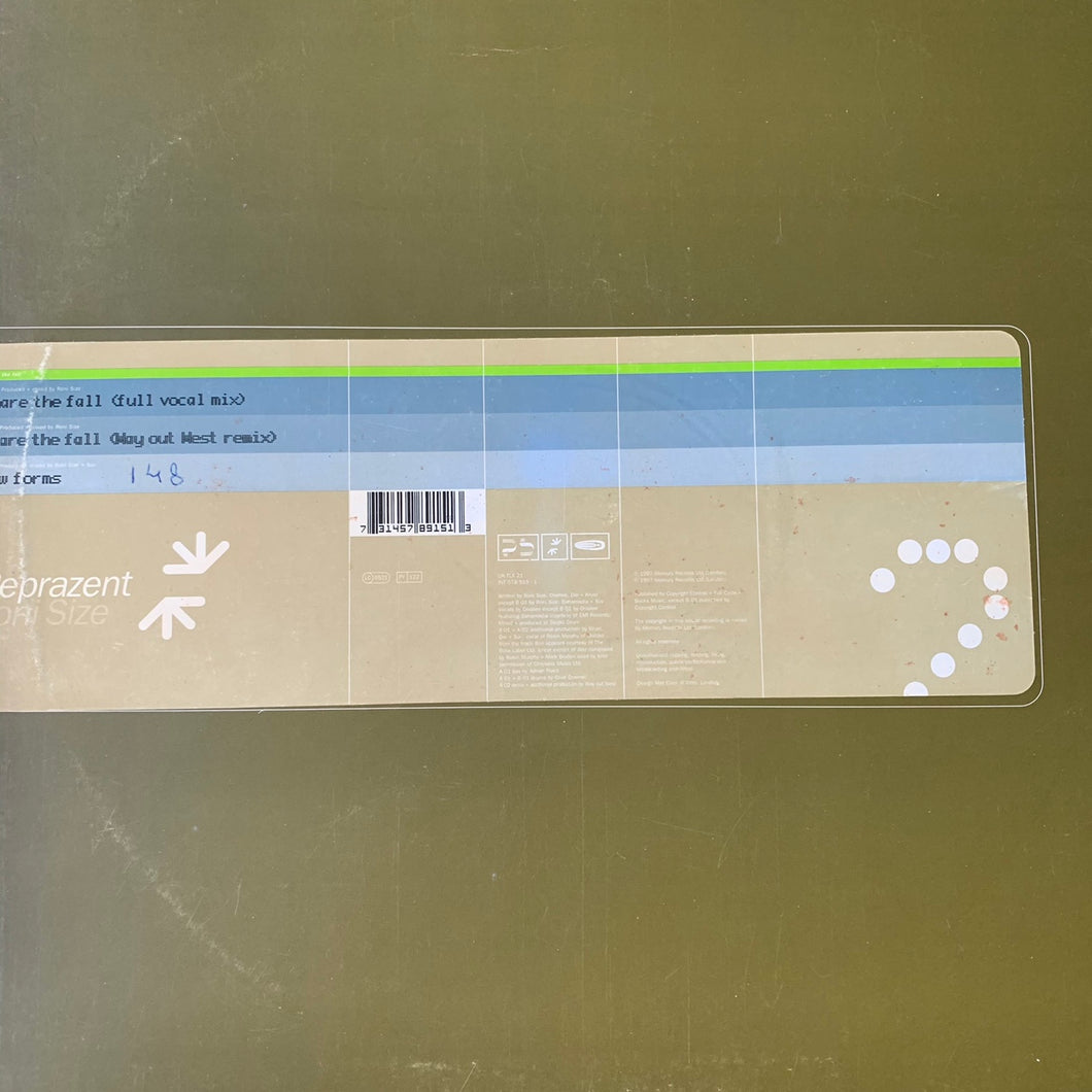 Roni Size ‘Reprazent’ “Share The Fall” / “New Forms” 3 Track 12inch Vinyl