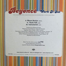 Load image into Gallery viewer, Beyoncé “Work It Out” 3 Version 12inch Vinyl