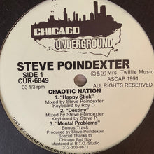 Load image into Gallery viewer, Steve Poindexter ‘Chaotic Nation’ Ep “Happy Stick” 6 Track 12inch Vinyl