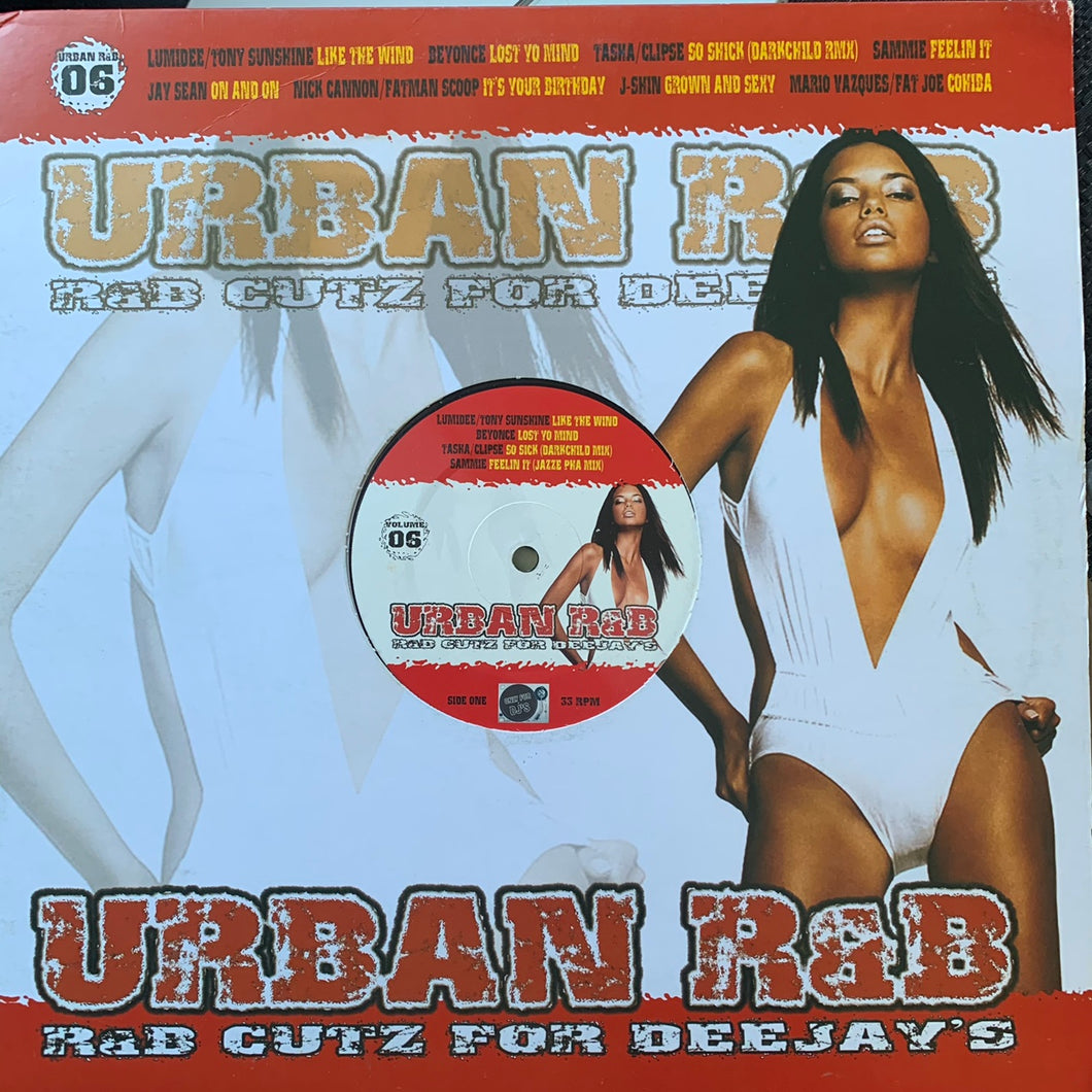 Urban R&B Vol 6, 8 Track RnB 12” Album Featuring Lumidee, Jay Sean, Beyoncé, Nick Cannon and More