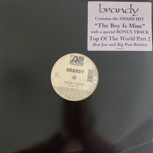 Brandy “The Boy Is Mine” / “Top Of The World” Part 2, 3 Version 12inch Vinyl