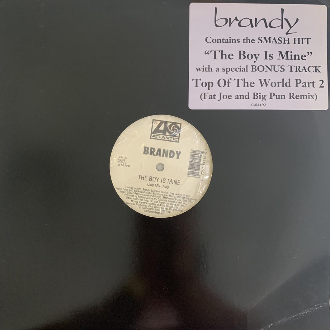Brandy “The Boy Is Mine” / “Top Of The World” Part 2, 3 Version 12inch Vinyl