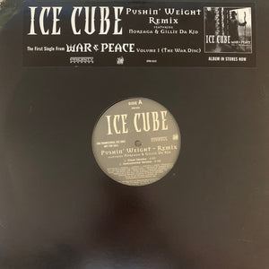 Ice Cube “Pushin’ Weight” Remix Feat Noreaga 3 Version 12inch Vinyl
