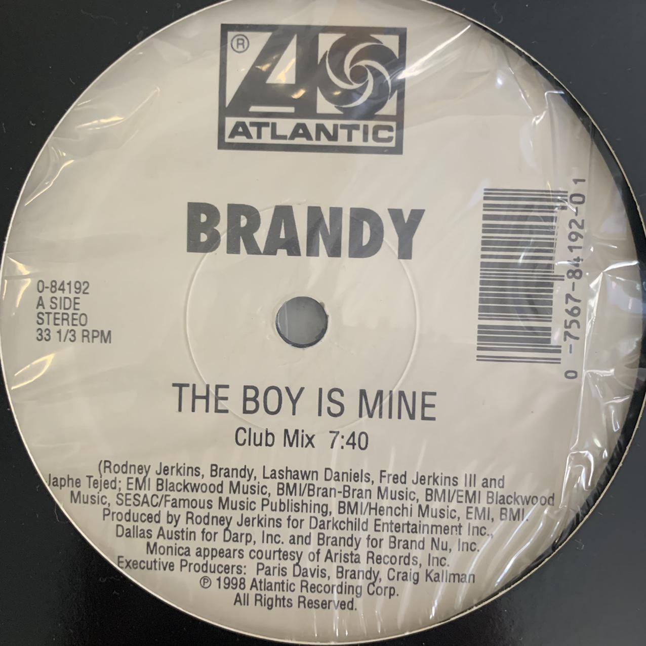 Brandy “The Boy Is Mine” / “Top Of The World” Part 2, 3 Version 12inch Vinyl