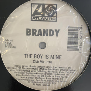 Brandy “The Boy Is Mine” / “Top Of The World” Part 2, 3 Version 12inch Vinyl