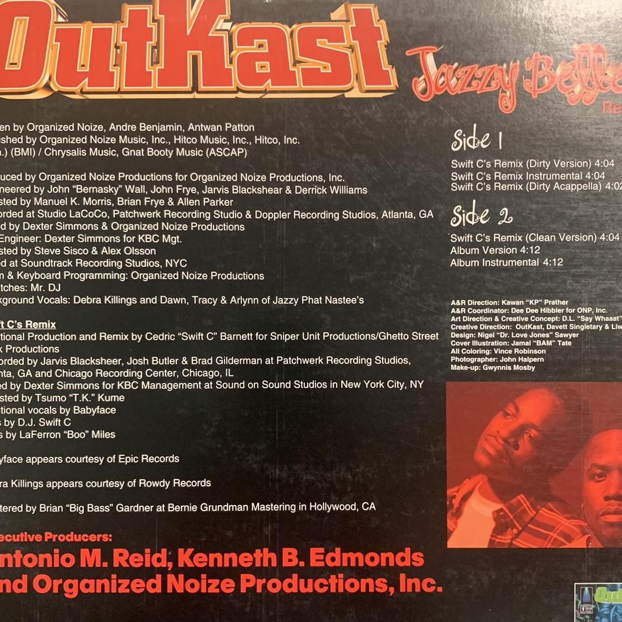 Outkast “Jazzy Belle” Remix 6 Version 12inch Vinyl