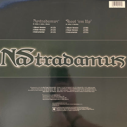 NAS “NAStradamus” / “Shoot ‘em Up” 6 Version 12inch Vinyl