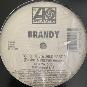 Brandy “The Boy Is Mine” / “Top Of The World” Part 2, 3 Version 12inch Vinyl