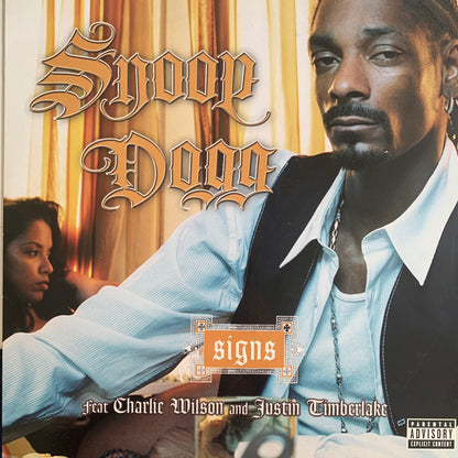 Snoop Dogg Feat Justin Timberlake “Signs” 3 Version 12inch Vinyl