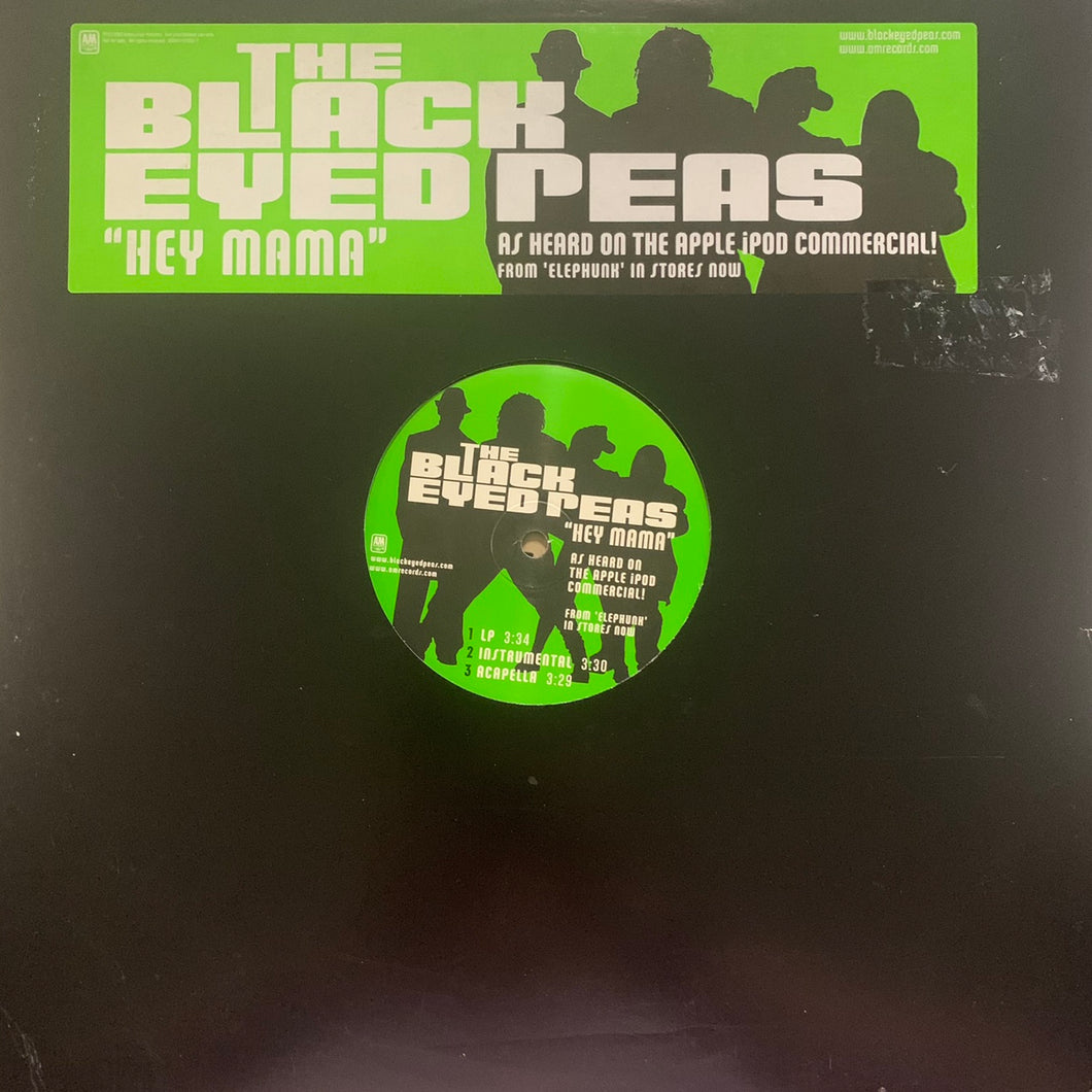 The Black Eyed Peas “Hey Mama” 6 Version 12inch Vinyl