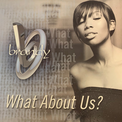 Brandy “What About Us” 4 Version 12inch Vinyl