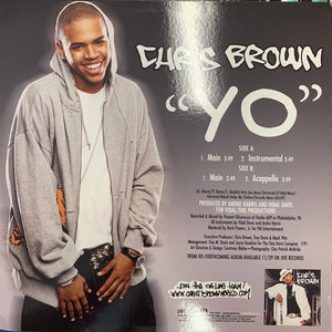 Chris Brown “Yo” 4 Version 12inch Vinyl Single Track Listing In Photos Vinyl