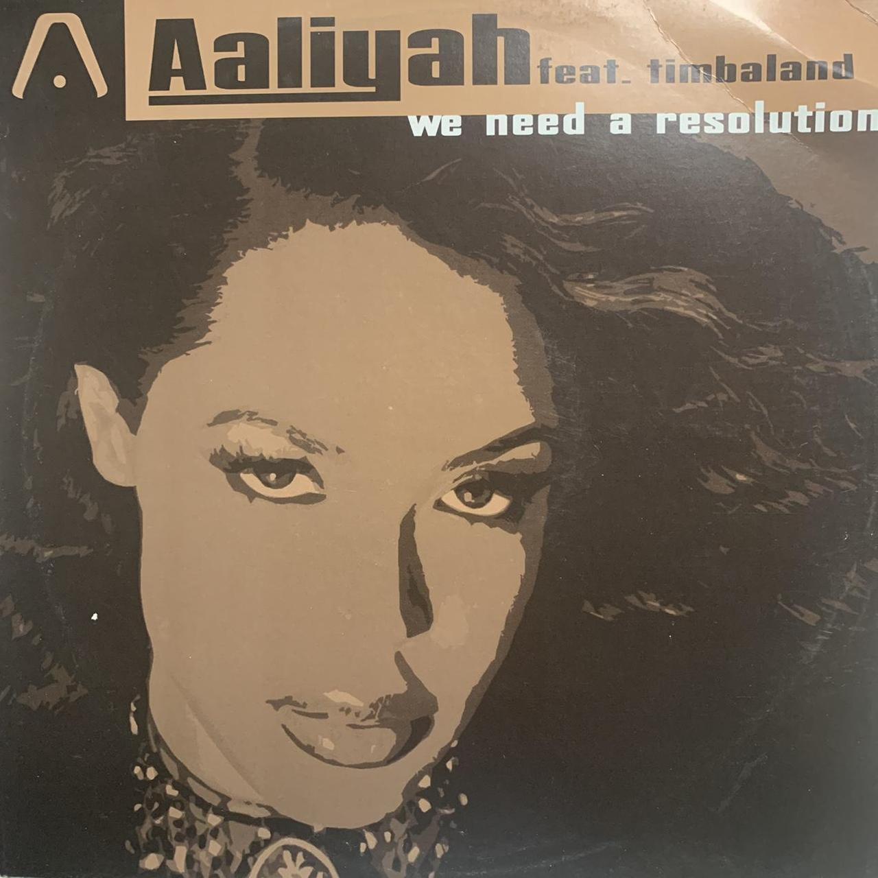 Aaliyah Feat Timbaland “We Need A Resolution” 4 Version 12inch Vinyl