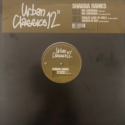 Shabba Ranks “Mr Loverman” / “Trailer Load Of Girls” / “Wicked In Bed” 3 Track 12inch Vinyl