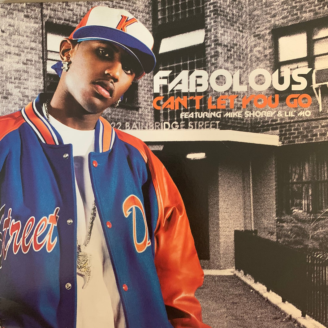 Fabolous “Can’t Let You Go” 3 Version 12inch Vinyl