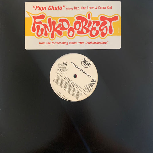 Funkdoobiest “Papi Chulo” 4 Version 12inch Vinyl, Featuring Spanish, English and Dub Versions