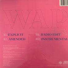 Load image into Gallery viewer, Cardi B &amp; Megan Thee Stallion Signed by Cardi B “WAP” 4 Version 12inch Vinyl, Factory Sealed Item