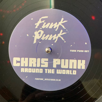 Daft Punk “Around The World” Chris Punk Remix Single Sided 12inch Vinyl