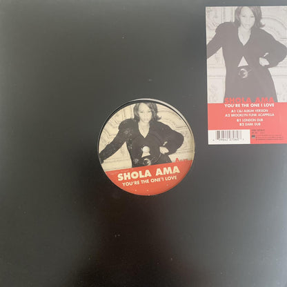 Shola Ama “You’re The One I Love” 4 Version 12inch Vinyl