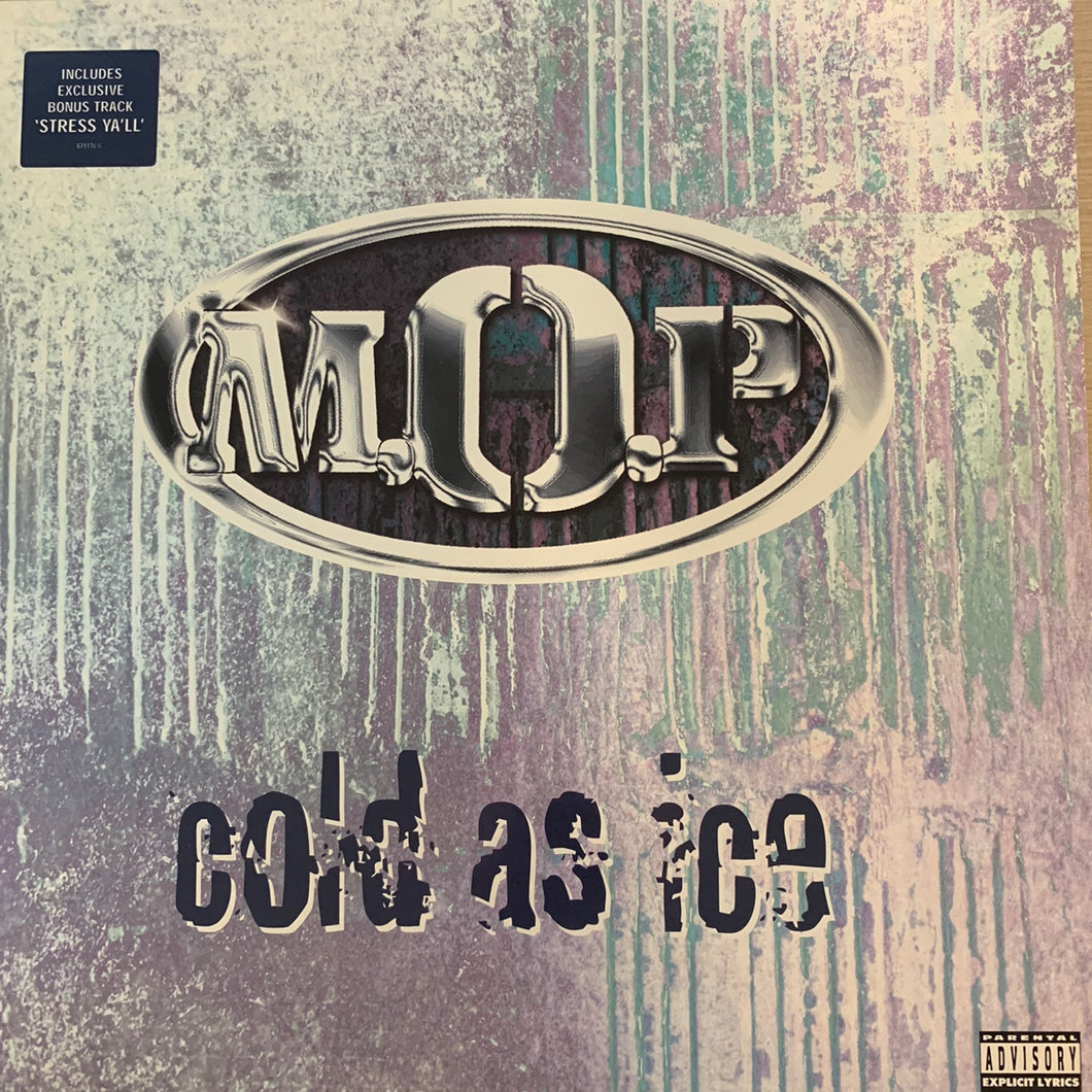 M.O.P. “Cold As Ice” / “Stress Ya’ll” 3 Version 12inch Vinyl