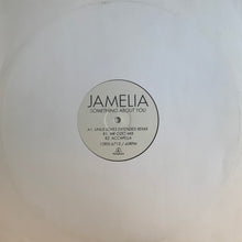 Load image into Gallery viewer, Jamelia “Something About You” 3 Version 12inch Vinyl, Featuring ‘Linus Loves Extended Remix, Mr Ozio Mix and Accapella