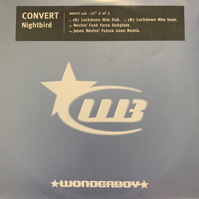 Convert “Nightbird” 4 Version 12inch Vinyl
