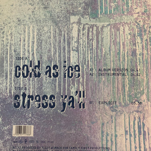M.O.P. “Cold As Ice” / “Stress Ya’ll” 3 Version 12inch Vinyl