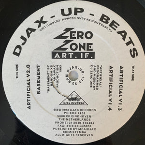 Zero Zone ‘ART.IF. ep 4 Track 12inch Vinyl