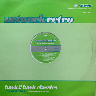 Network Retro Back 2 Back Classics Vol 5 2 Track 12inch Vinyl Feat True Faith and Rythmatic