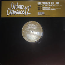 Load image into Gallery viewer, Ghostface Killah Feat Mary J Blige “All That I Got Is You” / “Daytona 500” Feat Raekwon &amp; Cappadonna 3 Track 12inch Vinyl
