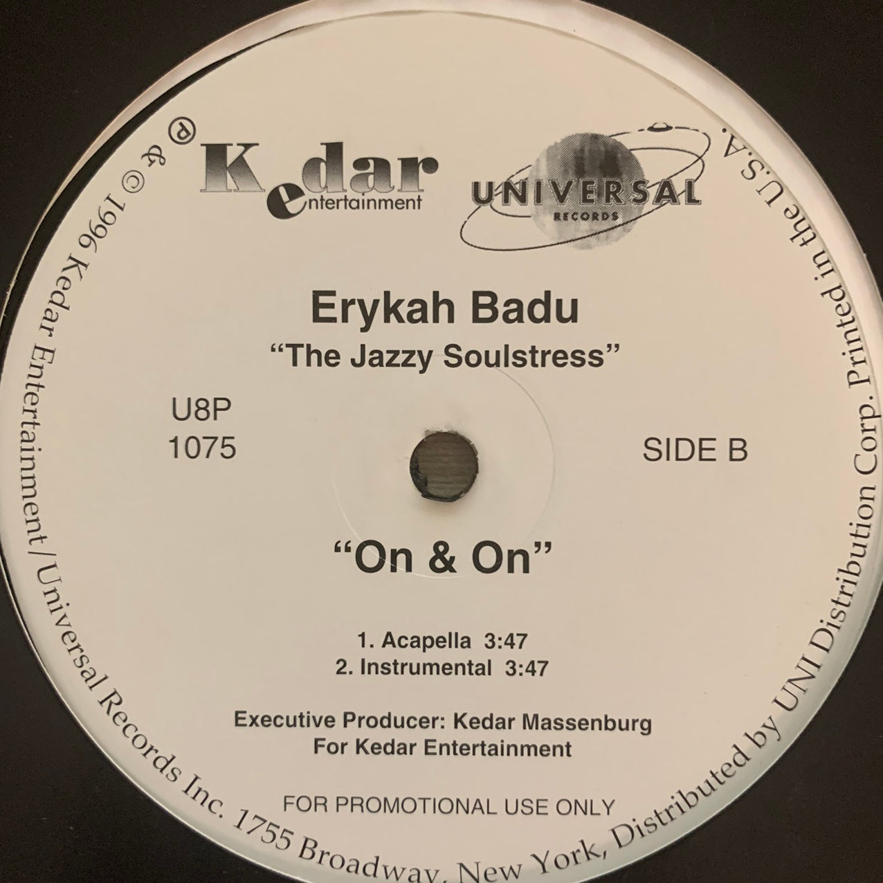 Erykah Badu “On & On” 4 Version 12inch Vinyl