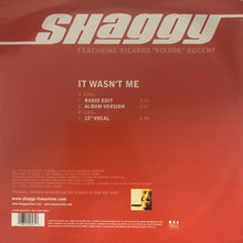 Load image into Gallery viewer, Shaggy “It Wasn’t Me” Featuring Ricardo “Rikrok” Ducent 3 Track 12inch Vinyl