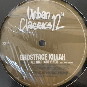 Ghostface Killah Feat Mary J Blige “All That I Got Is You” / “Daytona 500” Feat Raekwon & Cappadonna 3 Track 12inch Vinyl