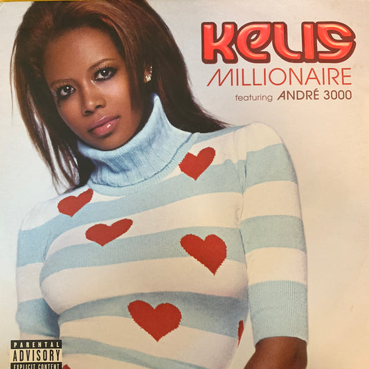 Kelis Feat Andre 3000 “Millionaire” 3 Track 12inch Vinyl