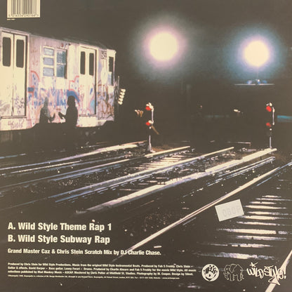 Grand Master Caz “Wild Style Theme Rap 1” 2 Track 12inch Vinyl