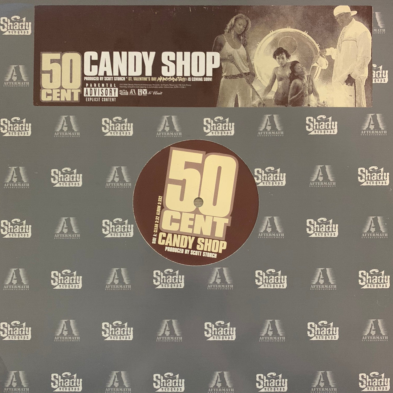 50 Cent “Candy Shop” 4 Version 12inch Vinyl