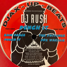 Load image into Gallery viewer, DJ Rush ‘Punch It’ ep 4 Track 12inch Vinyl Single on DJAX Records Track