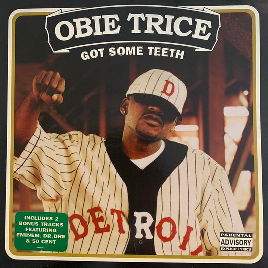 Obie Trice “Got Some Teeth” / “Shit Hits The Fan” 3 Track 12inch Vinyl