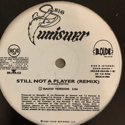 Big Pun “Still Not A Player” 3 Version 12inch Vinyl