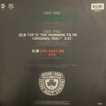 Load image into Gallery viewer, House Of Pain “Top O’ The Morning To Ya” Remix and Original Version 2 version 12inch Vinyl