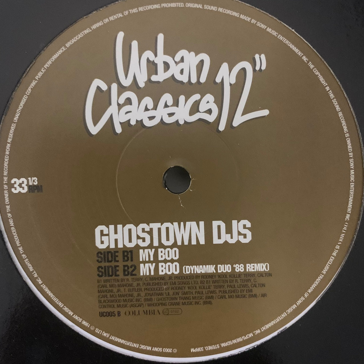 Jermaine Dupri “Money Ain’t A Thang” Feat Jay-Z / Ghosttown DJ’s “My Boo” 4 version 12inch Vinyl